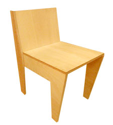 stacking playwood chair